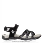 Karrimor cipő fekete nők salina sétáló szandál P60RX105