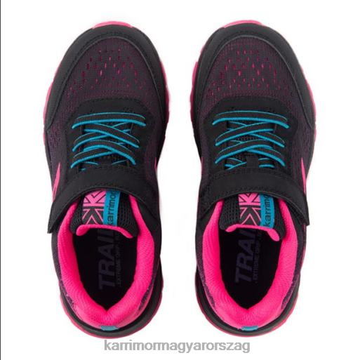 Karrimor cipő fekete/rózsaszín lányok tempo tr 8 edzőcipő P60RX281 - Image 5