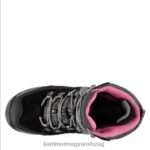 Karrimor cipő fekete/rózsaszín nők hot rock sétacipő P60RX90 - Image 3