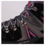 Karrimor cipő fekete/rózsaszín nők hot rock sétacipő P60RX90 - Image 5