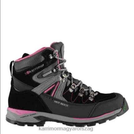 Karrimor cipő fekete/rózsaszín nők hot rock sétacipő P60RX90