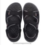 Karrimor cipő fekete/szén gyerekek antibes szandál P60RX114 - Image 6