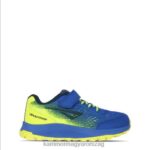 Karrimor cipő kék/lime fiúk tempo trail futóedzők P60RX280