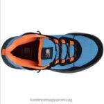 Karrimor cipő kék/narancs gyerekek verdi mid walking bakancs P60RX285 - Image 3