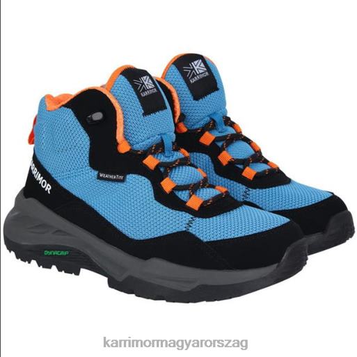 Karrimor cipő kék/narancs gyerekek verdi mid walking bakancs P60RX285 - Image 5