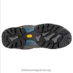 Karrimor cipő szén/kék nők aspen alacsony vízálló járócipő P60RX101 - Image 2