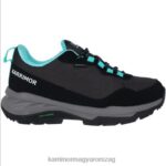 Karrimor cipő szén / kékeszöld nők verdi alacsony járócipő P60RX92 - Image 4