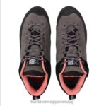 Karrimor cipő szén/korall nők hot route gyalogos cipő P60RX103 - Image 5