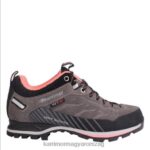 Karrimor cipő szén/korall nők hot route vízálló járócipő P60RX99