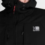 Karrimor ruházat fekete férfiak alpiniste softshell kabát P60RX176 - Image 6