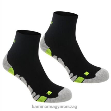 Karrimor ruházat fekete/fluo junior dri 2 csomag zoknit P60RX43