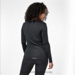 Karrimor ruházat fekete nők hosszú ujjú futópóló P60RX21 - Image 2