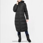 Karrimor ruházat fekete nők pehely hosszú kabát P60RX248 - Image 2