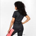 Karrimor ruházat fekete nők rövid ujjú futó póló P60RX32 - Image 2