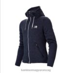 Karrimor ruházat haditengerészet egynemű polár kapucnis pulcsi P60RX275 - Image 6