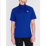 Karrimor ruházat klasszikus kék férfiak cipzáras rövid ujjú póló P60RX20 - Image 2