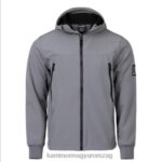 Karrimor ruházat szürke egynemű softshell kabát P60RX168