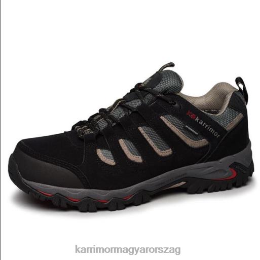 Karrimor cipő fekete férfiak alacsony járócipőt szereljen fel P60RX81