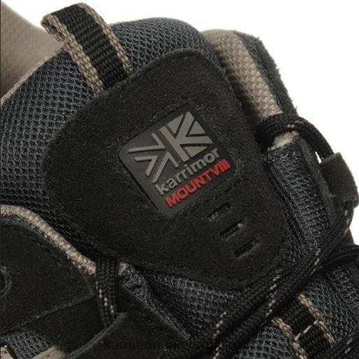 Karrimor cipő fekete férfiak alacsony járócipőt szereljen fel P60RX81