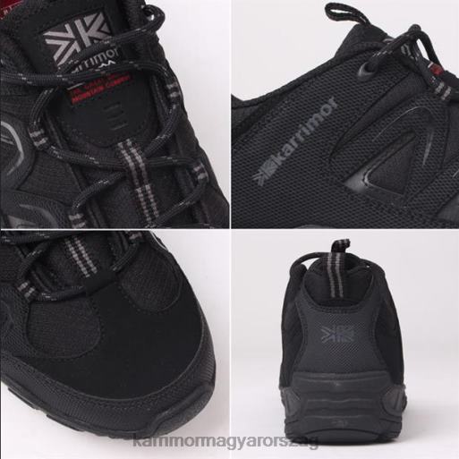 Karrimor cipő fekete férfiak csúcstalálkozó cipő P60RX79