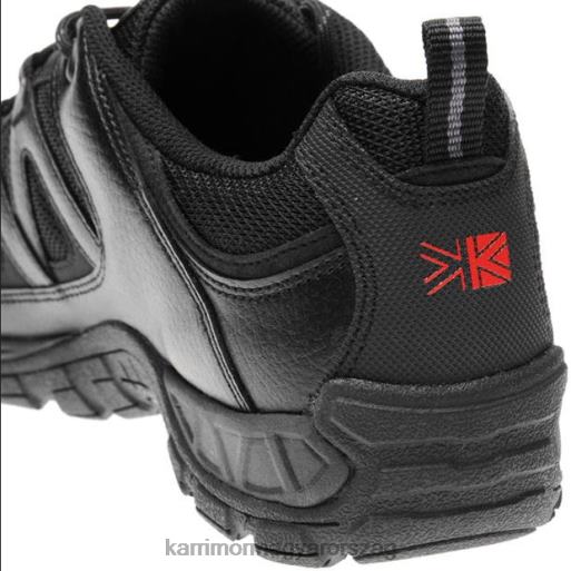 Karrimor cipő fekete férfiak summit bőr járócipő P60RX80
