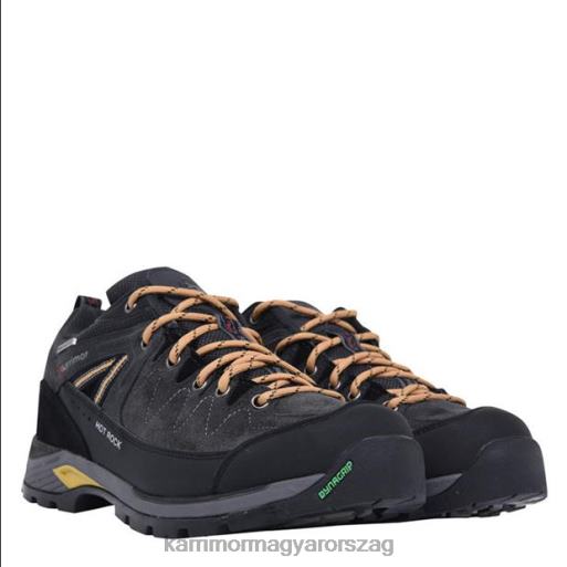 Karrimor cipő szén/sárga férfiak forró szikla alacsony járócipő P60RX83