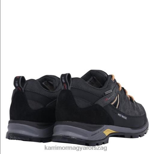 Karrimor cipő szén/sárga férfiak forró szikla alacsony járócipő P60RX83