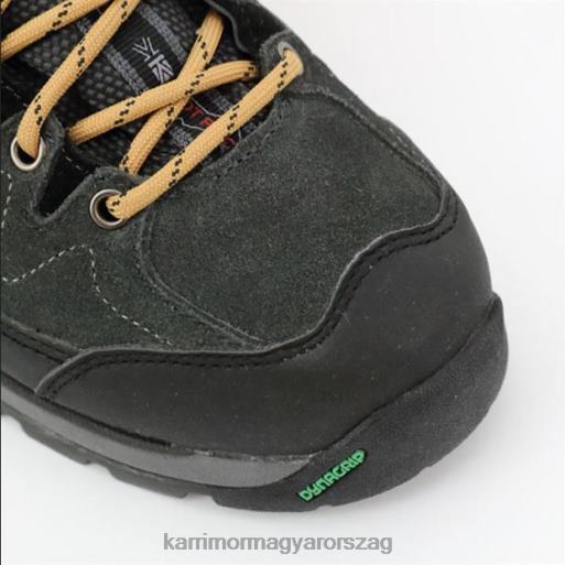 Karrimor cipő szén/sárga férfiak forró szikla alacsony járócipő P60RX83