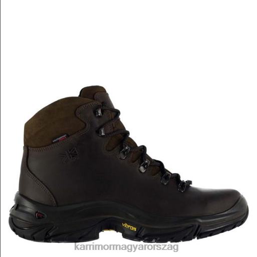 Karrimor cipő barna férfiak cheviot vízálló sétacipő P60RX77