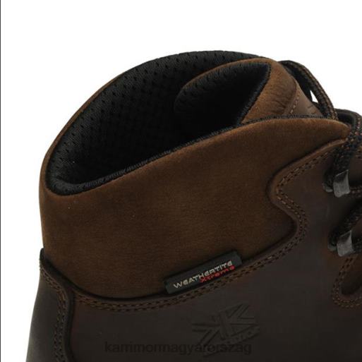 Karrimor cipő barna férfiak cheviot vízálló sétacipő P60RX77