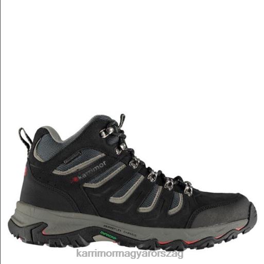 Karrimor cipő fekete férfiak mount mid gyalogos csizma P60RX74