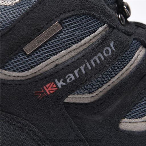 Karrimor cipő fekete férfiak mount mid gyalogos csizma P60RX74