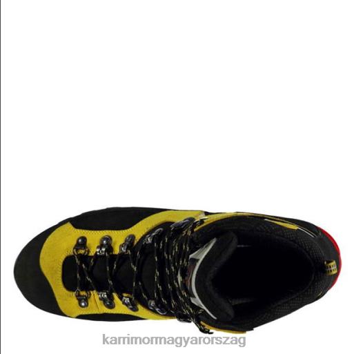 Karrimor cipő fekete sárga férfiak alpinista hegyi csizma P60RX68