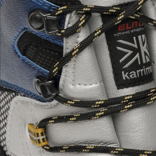 Karrimor cipő kék férfiak forró jég hegyi csizma P60RX69