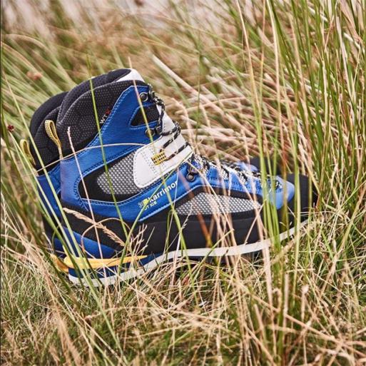 Karrimor cipő kék férfiak forró jég hegyi csizma P60RX69