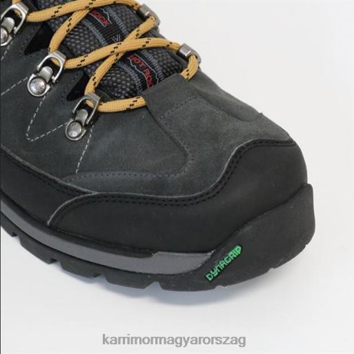 Karrimor cipő szén/sárga férfiak hot rock sétacipő P60RX76