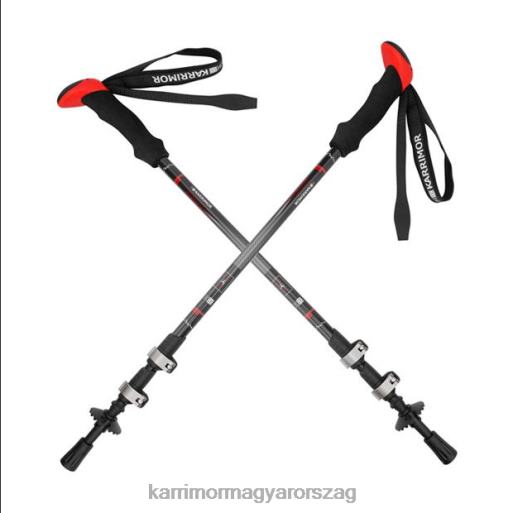 Karrimor kiegészítők fekete piros férfiak karbon járórudak P60RX202