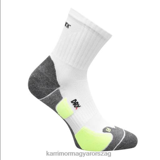 Karrimor kiegészítők fehér/fluo férfiak dri skin 2 csomag futózokni P60RX31