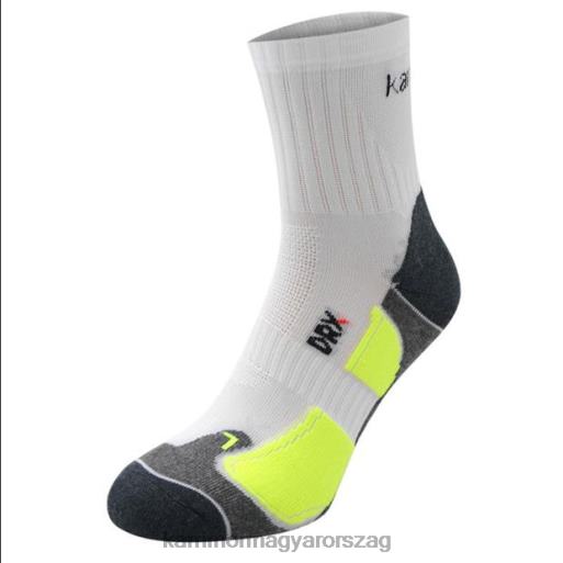 Karrimor kiegészítők fehér/fluo férfiak dri skin 2 csomag futózokni P60RX31