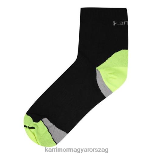 Karrimor kiegészítők fekete férfiak duo 1 csomag futózokni P60RX52