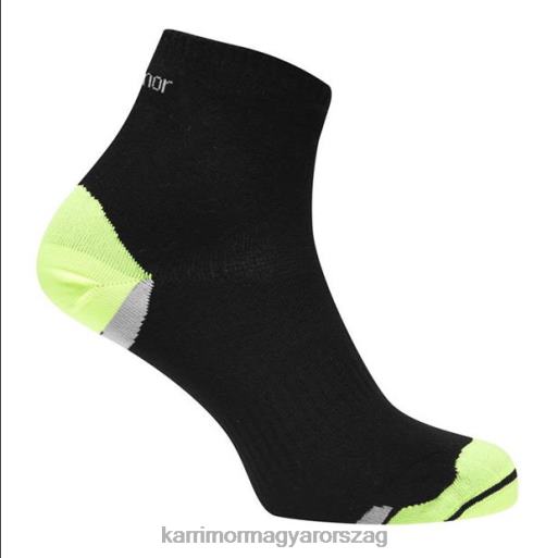 Karrimor kiegészítők fekete férfiak duo 1 csomag futózokni P60RX52