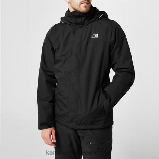 Karrimor ruházat fekete férfiak 3 az 1-ben weathertite kabát P60RX175