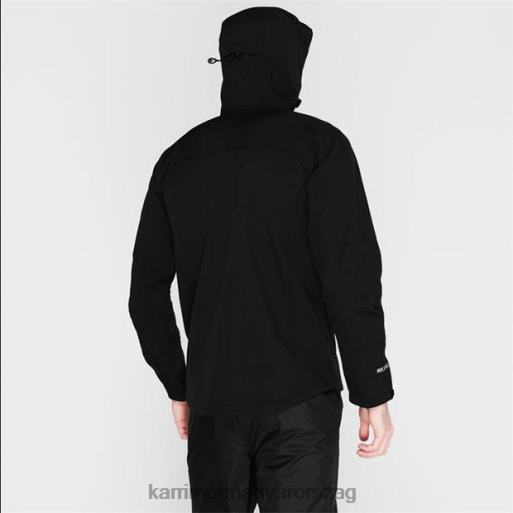 Karrimor ruházat fekete férfiak alpiniste softshell kabát P60RX176
