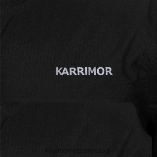 Karrimor ruházat fekete férfiak forró rock dzseki P60RX258