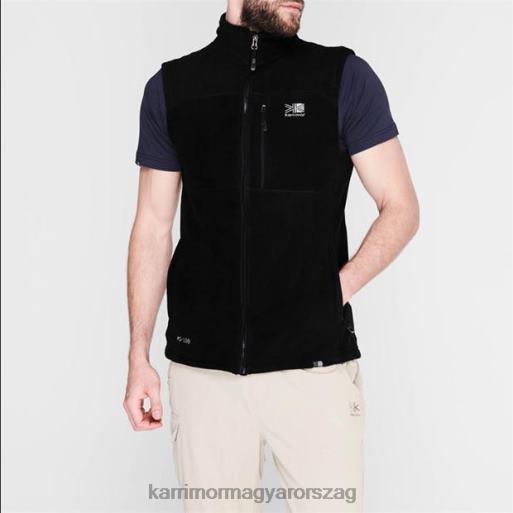 Karrimor ruházat fekete férfiak gyapjú glett P60RX174