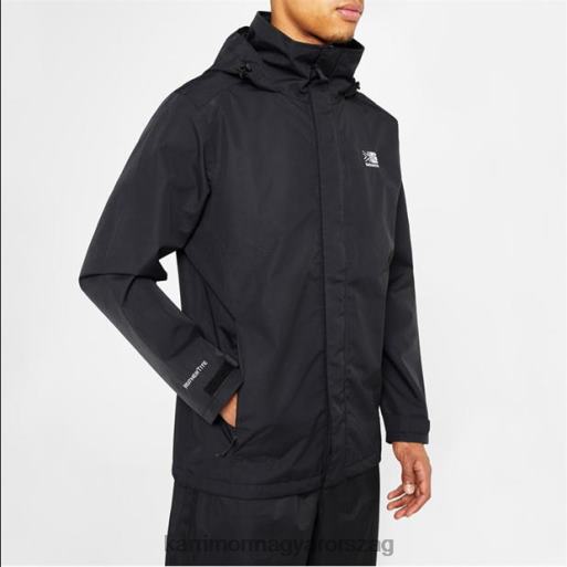Karrimor ruházat fekete férfiak városi weathertite kabát P60RX145