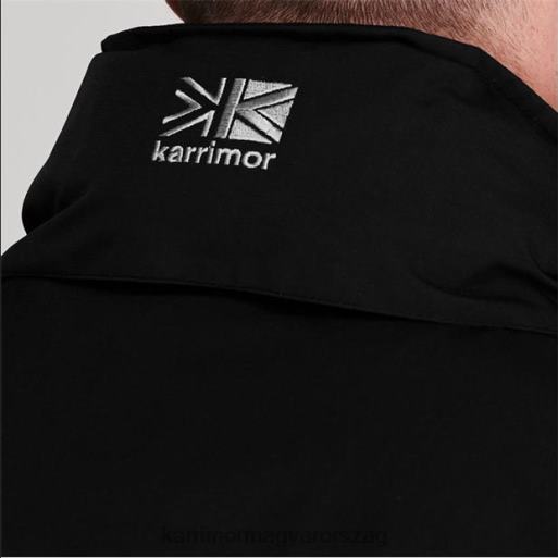 Karrimor ruházat fekete férfiak városi weathertite kabát P60RX145