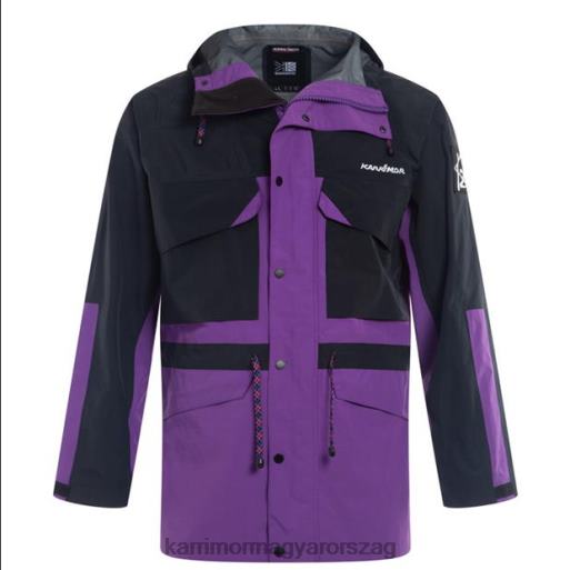 Karrimor ruházat fekete/lila férfiak k2 alpesi kabát P60RX155