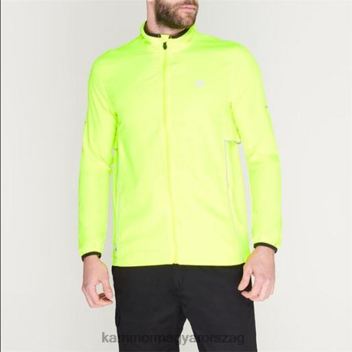 Karrimor ruházat fluo sárga férfiak futókabát P60RX9