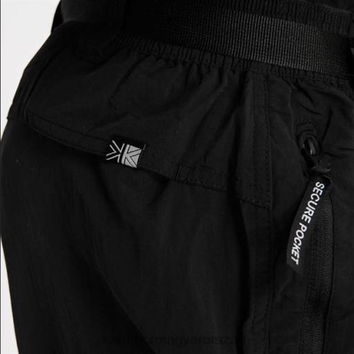 Karrimor ruházat fekete férfiak nyárfa cipzáras nadrág P60RX140